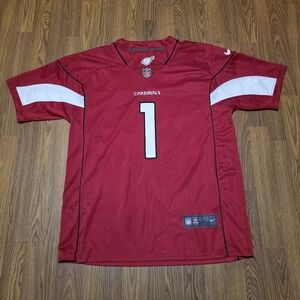 Nike NFL Arizona Cardinals Kyler Murray #1 Mens Large Red Game Jersey Authentic